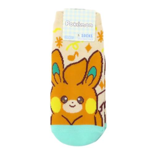 レディースソックス 女性用靴下 パモ ジョイフル ポケットモンスター ポケモン スモールプラネット キャラックス 大人向け キャラクター