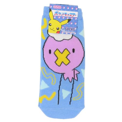 女性用靴下 レディースソックス ポケットモンスター フワンテ ゴースト ポケモン スモールプラネット キャラックス 大人向け キャラクター