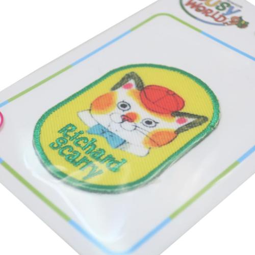ワッペン ワッペン リチャードスキャリー ねこ スモールプラネット 手芸用品