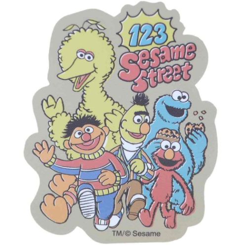 SESAME STREET セサミストリート ダイカットビニールステッカー