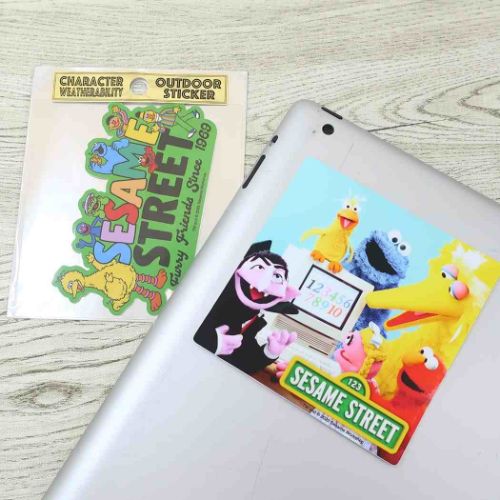 ステッカー】2枚セット セサミストリート SESAME STREET エルモ