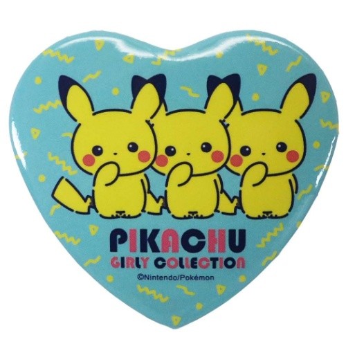 Pokemon（ポケモン） ピカチュウ 缶バッジ4点セット
