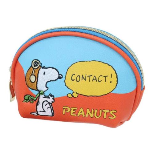 PEANUTS スヌーピー コスメティクポーチ(シェル形) ピーナッツ ポーチ