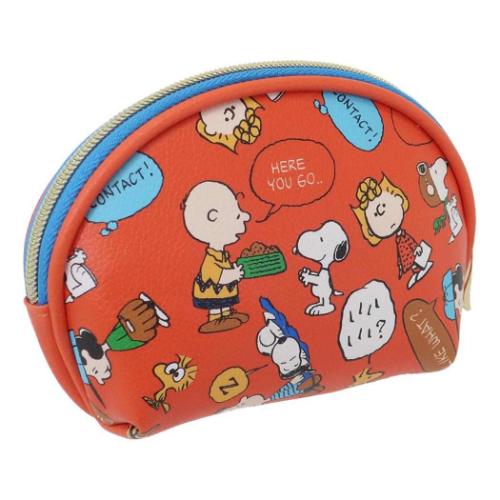 PEANUTS スヌーピー コスメティクポーチ(シェル形) ピーナッツ ポーチ