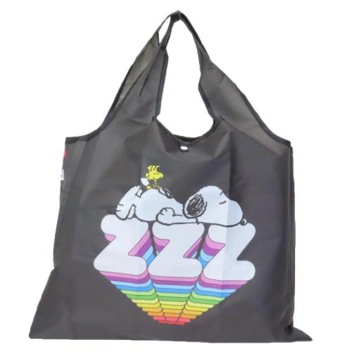 Yahoo! Yahoo!ショッピング(ヤフー ショッピング)スヌーピー ショッピングバッグA エコバッグ すやすや ピーナッツ キャラクター