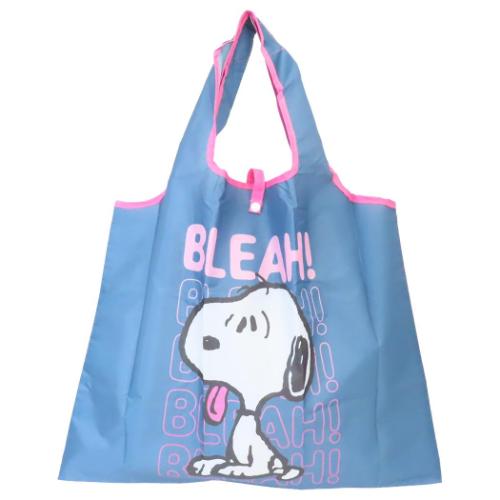 エコバッグ 折りたたみショッピングバッグ ピーナッツ スヌーピー ペロリ スモールプラネット お買物かばん