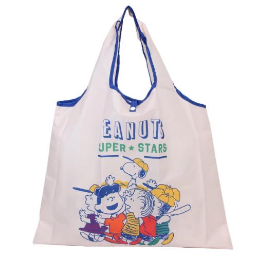 スヌーピー ショッピングバッグ A エコバッグ ベースボール ピーナッツ キャラクター 爆買