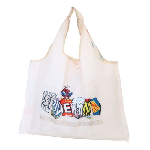 Yahoo! Yahoo!ショッピング(ヤフー ショッピング)スパイダーマン ショッピングバッグ A エコバッグ ウェブヘッズ MARVEL キャラクター