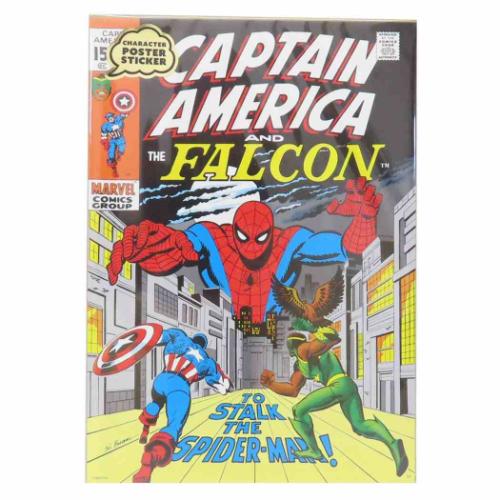 MARVEL（マーベル） スパイダーマン ポスターステッカー ウォールデコ