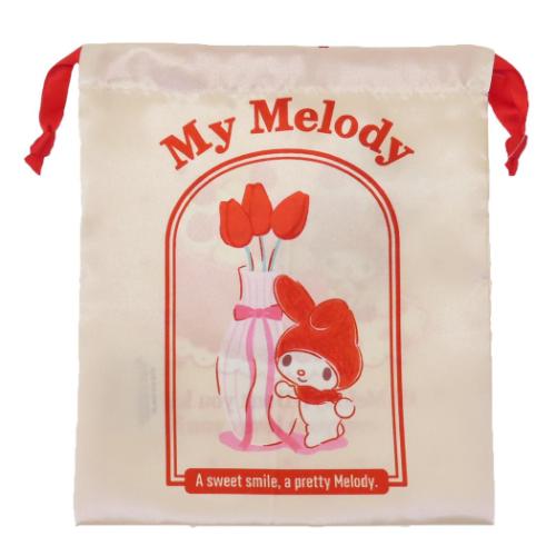 Yahoo! Yahoo!ショッピング(ヤフー ショッピング)マイメロディ リボン巾着 巾着袋 ケーキ サンリオ キャラクター