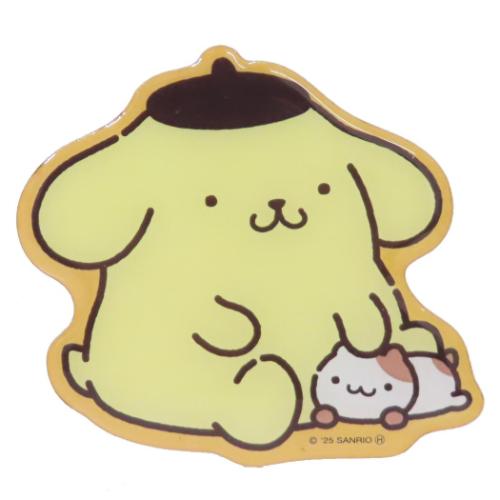 ポムポムプリン サンリオ キャラクター 磁石 ダイカットマグネット