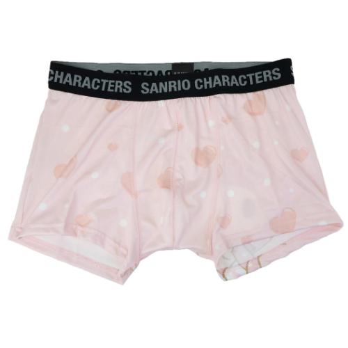 マイメロディ 男性用下着 転写ボクサーブリーフ リボン PK サンリオ スモールプラネット