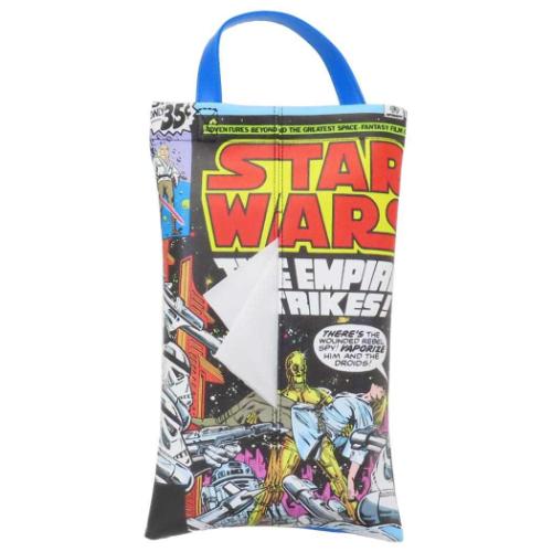 スターウォーズ キャラクター ティッシュカバー 合皮ティッシュボックスケース コミックGR STAR WARS