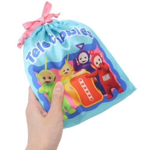 テレタビーズ グッズ 巾着袋 キャラクター リボン巾着 お気に入り