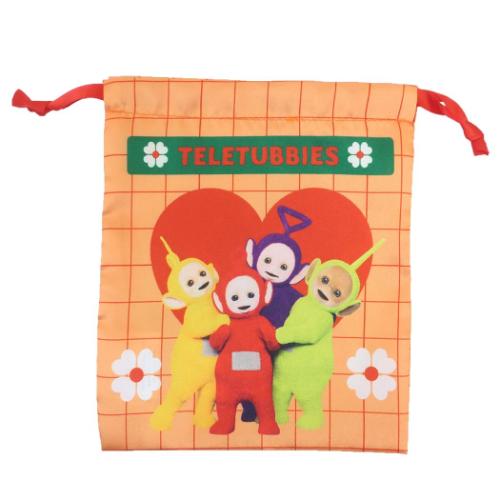 テレタビーズ リボン巾着 巾着袋 キャラクター ハート スモールプラネット