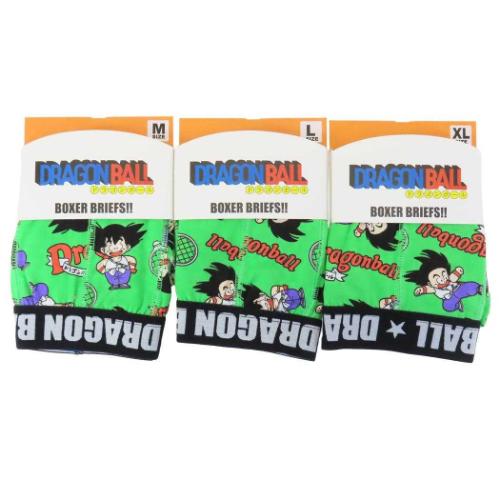 男性用下着 ボクサーブリーフ ドラゴンボール 悟空とロゴ GR スモールプラネット ギフト雑貨 メンズインナー