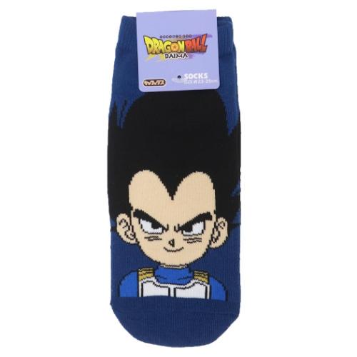女性用靴下 レディースソックス ドラゴンボールDAIMA ベジータ ミニ スモールプラネット キャラックス 大人向け