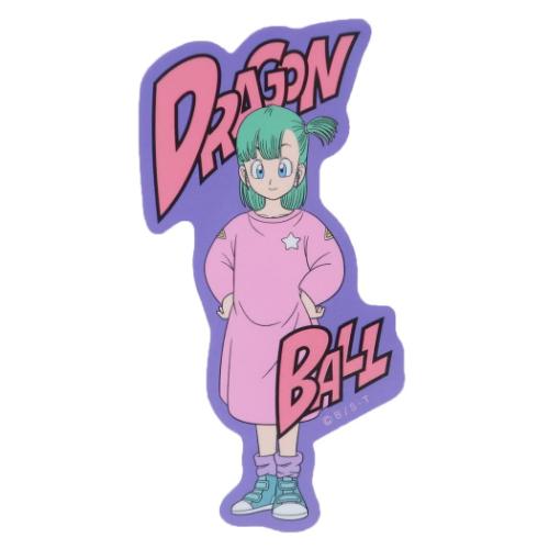 ドラゴンボール アニメキャラクター ダイカットシール キャラクターステッカー ブルマ PU