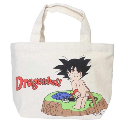 ドラゴンボール マチ付きバッグ ランチバッグ 孫悟空 釣り アニメ