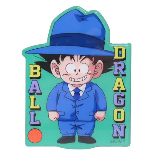 ドラゴンボール 磁石 ダイカットマグネット 悟空 グリーン スモール