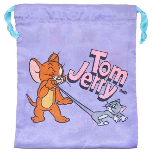 トムとジェリー ワーナーブラザース キャラクター 巾着袋 リボン巾着 きんちゃくポーチ ファニー