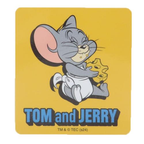 トムとジェリー ワーナーブラザース キャラクター ダイカットシール キャラクターステッカー おいしいチーズ｜cinemacollection