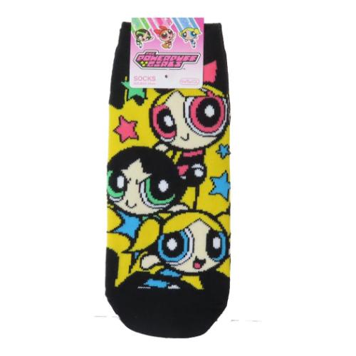 女性用靴下 レディースソックス パワーパフガールズ パワフル スモールプラネット
