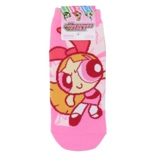 女性用靴下 レディースソックス パワーパフガールズ ブロッサム スターPK スモールプラネット キャラックス 大人向け