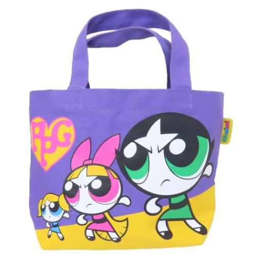 パワーパフガールズ カラーマチ付バッグ ランチバッグ キャラクター