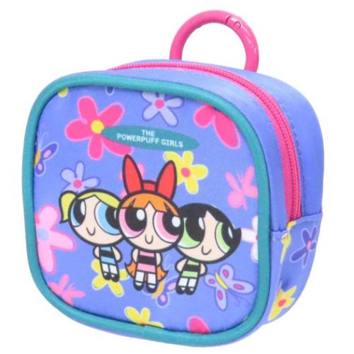 パワーパフガールズ グッズ ミニポーチ キャラクター カラビナ付ミニポーチ