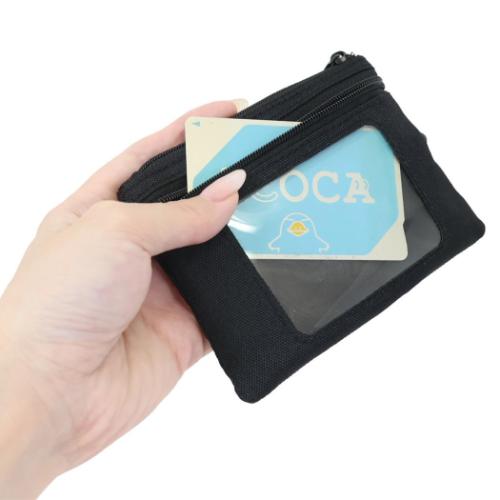 定期入れ リール付きパスケース トムとジェリー BLACK ワーナーブラザース スモールプラネット 小銭入れ ICカードケース キャラクター