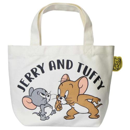 トムとジェリー キャラクター ランチバッグ カラーマチ付バッグ ジェリー＆タフィー