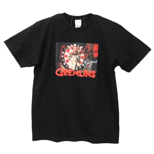 未使用 Tシャツ Sサイズ ブラック　タグ付　グレムリン　キャラクターグッズ グレムリン T-SHIRTS Tシャツ ダーツ キャラクター グッズ : おもしろ