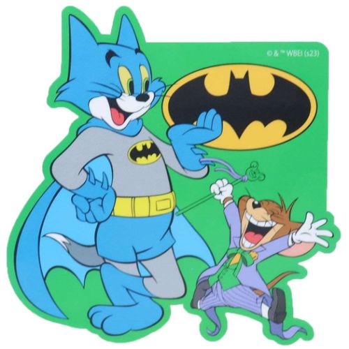 トム＆ジェリー キャラクターステッカー ワーナーブラザース ダイカットシール キャラクター バットマン スモールプラネット