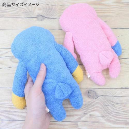 プラッシュドール ぬいぐるみ Mサイズ フモフモさん ぱろぱろ ピンク シナダグローバル 人形 マスコット キャラクター