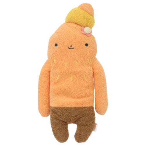 ぬいぐるみ Mサイズ プラッシュドール サボボ オレンジ フモフモさん シナダグローバル 人形 マスコット