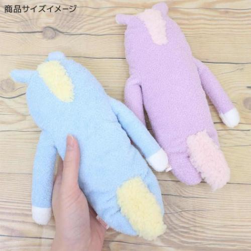 ぬいぐるみ Mサイズ プラッシュドール コルル ブルー フモフモさん シナダグローバル 人形 マスコット