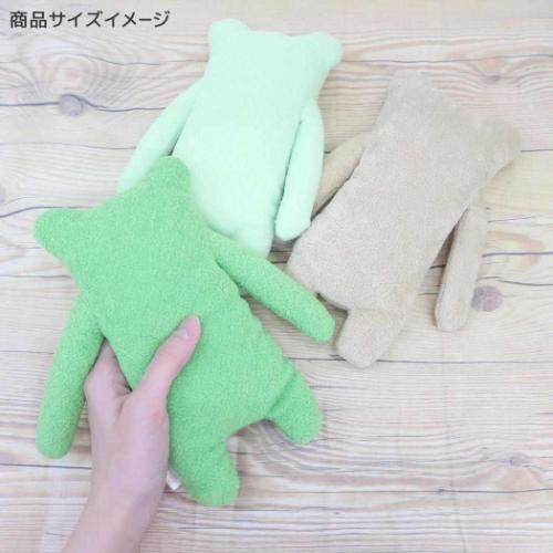 ぬいぐるみ Mサイズ プラッシュドール フモフモさん セピア けろ−にょ シナダグローバル 人形 マスコット キャラクター