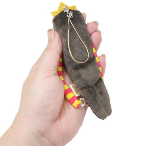 ストラップ マスコットキーホルダー モケケ ギン シナダグローバル チャーム