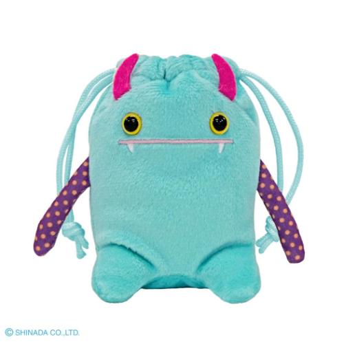 モケケ 巾着袋 きんちゃく チモッケ ゴニ シナダグローバル ぬいぐるみ巾着 マスコットきんちゃく
