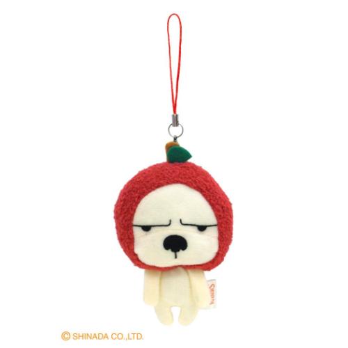 なぎお グッズ マスコットキーホルダー キャラクター ちびマスコット りんご