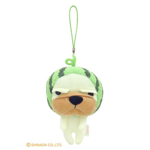 なぎお グッズ マスコットキーホルダー キャラクター ストラップ すいか