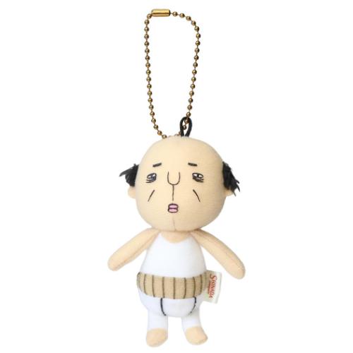 ボールチェーンマスコット ぬいぐるみ ランニングシャツのおじさん