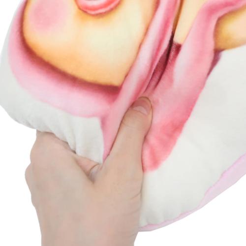 こびづかん キャラクター ダイカットクッション ふわとろクッションM