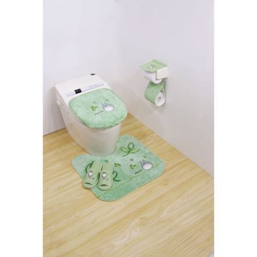 トイレマット トイレ用品 となりのトトロ もりのかぜ グリーン センコー スタジオジブリ かわいい