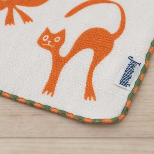 ハンカチタオル ガーゼパイルハンカチ ホコモモラ アニマル センコー 大人かわいい プチギフト