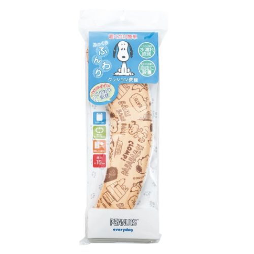 スヌーピー グッズ トイレ用品 キャラクター 置くだけ便座シート エナジー ピーナッツ