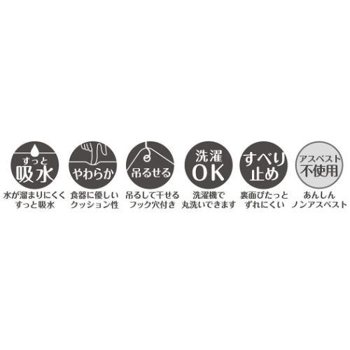 ミッフィー 珪藻土食器のバスマット 吸水マット フェイス ディックブルーナ 絵本キャラクター グッズ