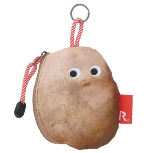 ミニポーチ カルビー IP WR calbeeポテトポーチ-A ぽろしりポテトポーチ Red