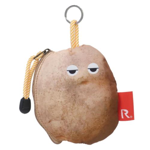 IP WR calbeeポテトポーチ-A ぽろしりポテトポーチ カルビー ミニポーチ ルートート Yellow